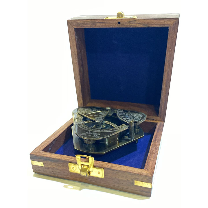  Reloj Solar Triangular Anticado8Cm 1