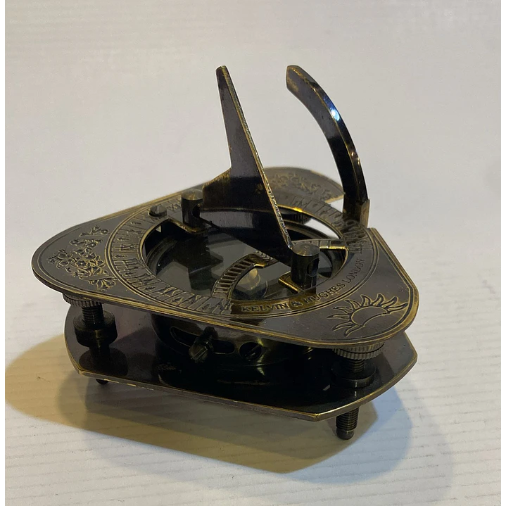  Reloj Solar Triangular Anticado8Cm 2