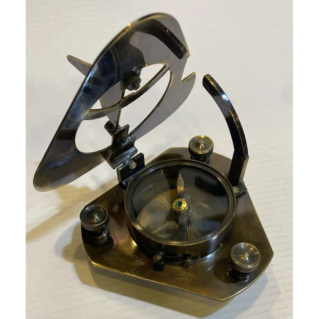  Reloj Solar Triangular Anticado8Cm 3