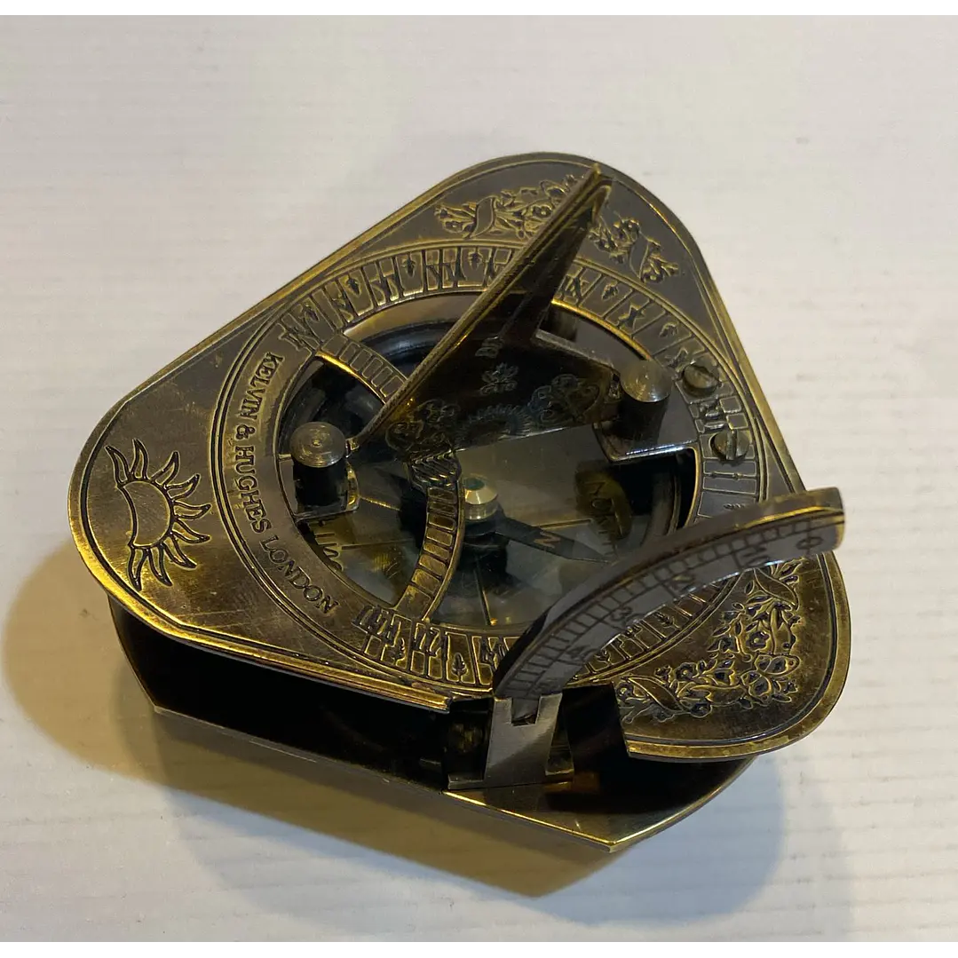  Reloj Solar Triangular Anticado8Cm 4