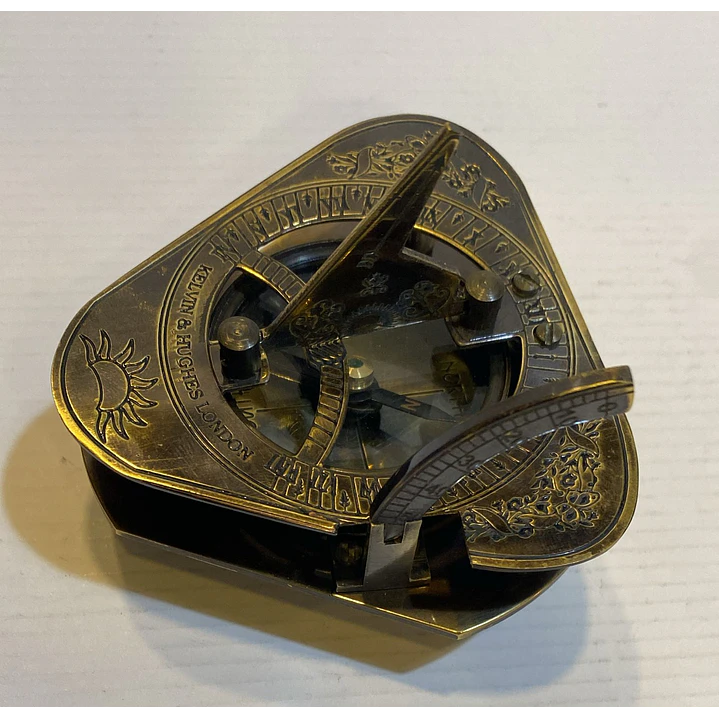  Reloj Solar Triangular Anticado8Cm 4