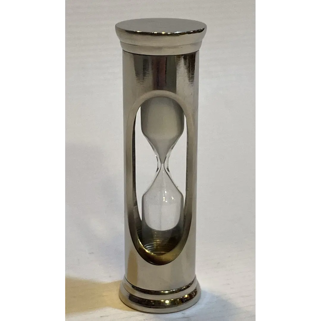  Reloj De Arena Cromado 3Min 1