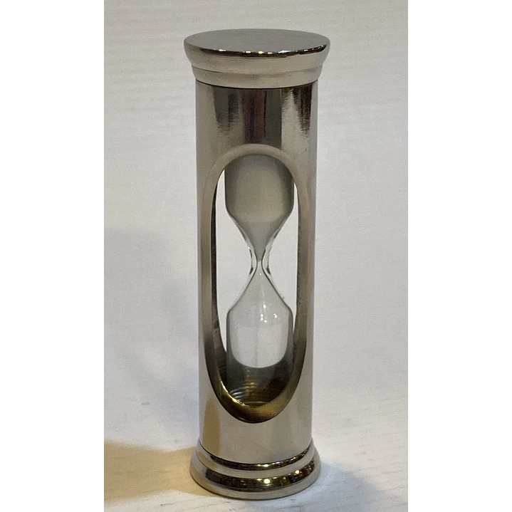  Reloj De Arena Cromado 3Min 1