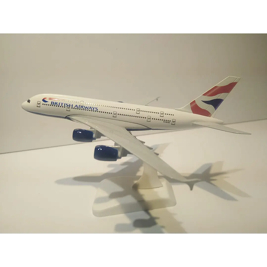 Avión Colección  Avion A380 British 1