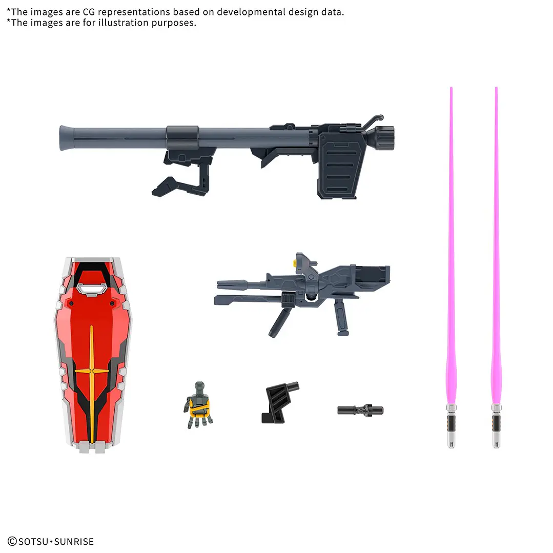 Para armar Gundam Gquuuuuux Gundan1/144 5