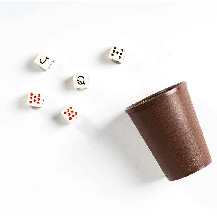  Combo Cubiteles Dados Poker 2