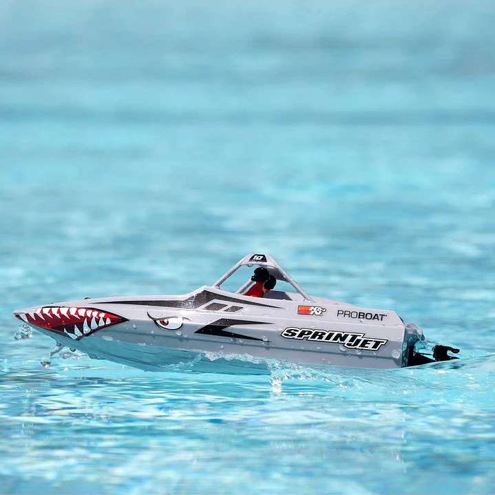 Barco Control Remoto Lancha Sprintjet 9 Rtr+Bateria A 8