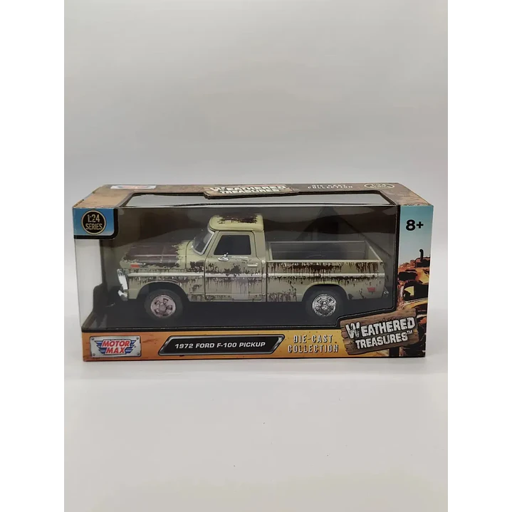 Vehículo para Armar 1972 Ford F-100 Picup 1/24 7