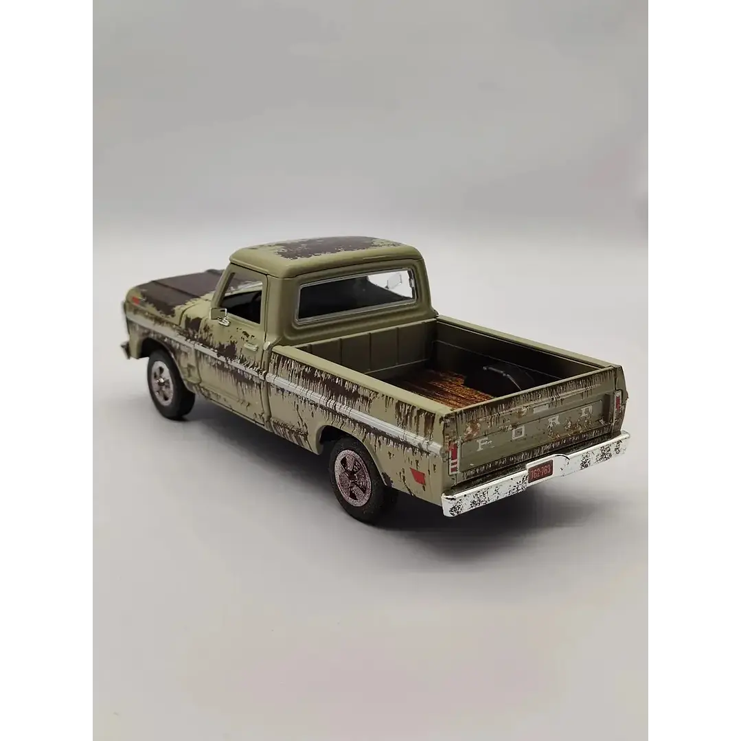 Vehículo para Armar 1972 Ford F-100 Picup 1/24 8