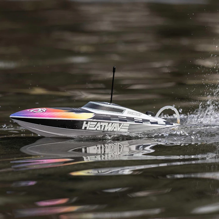 Barco Control Remoto Lancha Recoil 2 45 cm  7