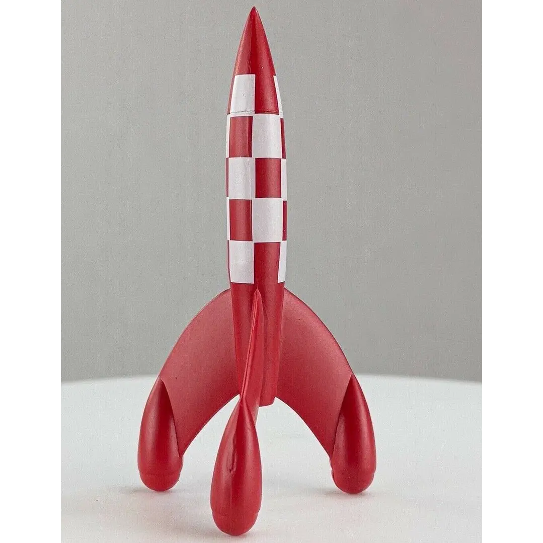 Cohete de colección en resina  Tintin - 60 Cm 1