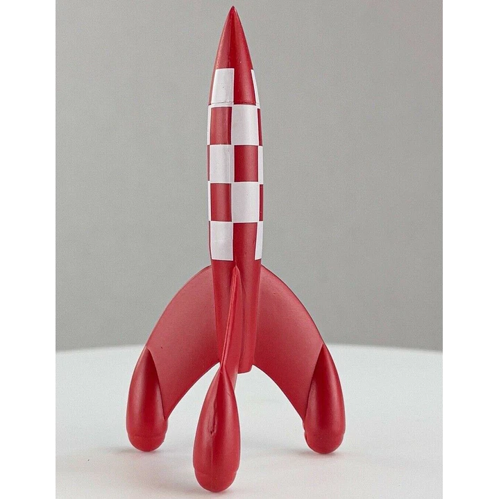Cohete de colección en resina  Tintin - 60 Cm 1