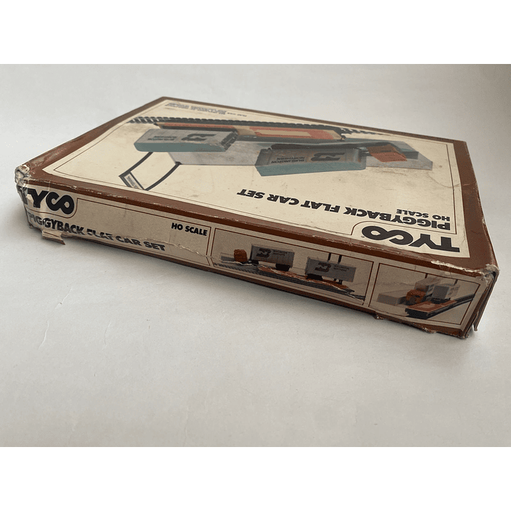 Tren electrico plataforma de carga tipo 