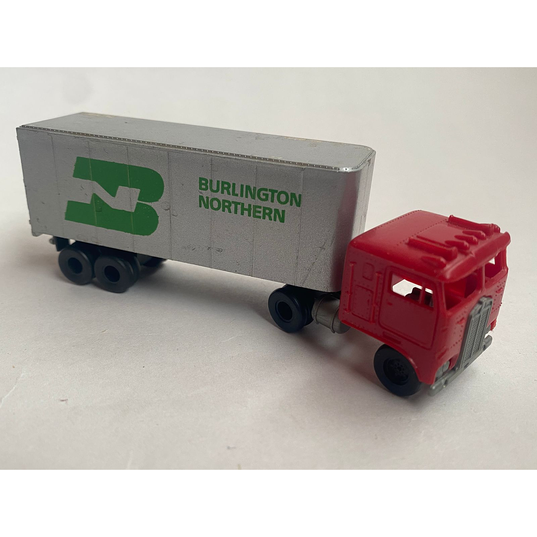 Tren electrico plataforma de carga tipo 