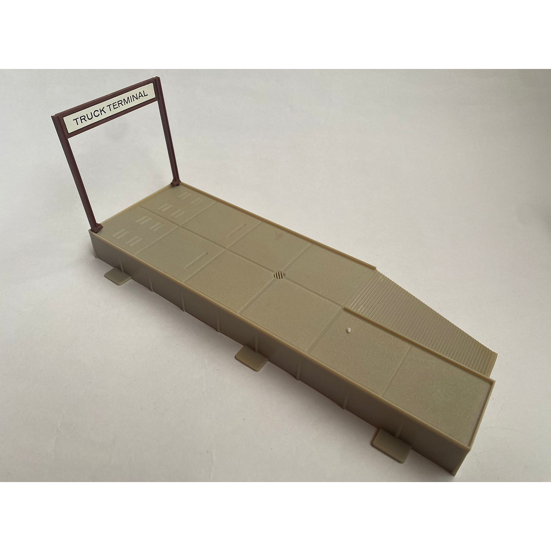 Tren electrico plataforma de carga tipo 