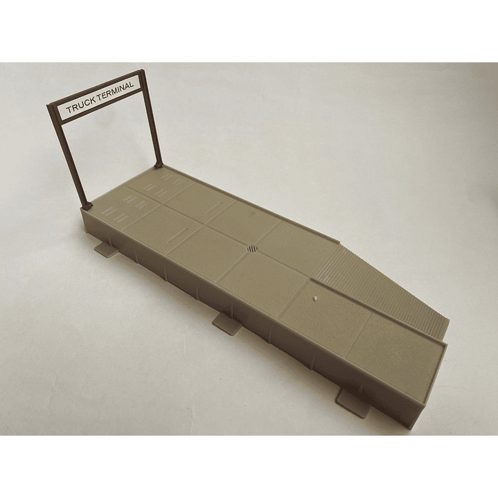 Tren electrico plataforma de carga tipo 