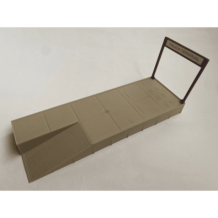 Tren electrico plataforma de carga tipo 