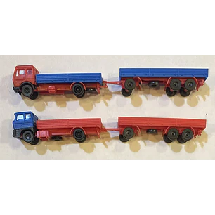 Tren Eléctrico No Nuevo Camion Remolque Esc Z