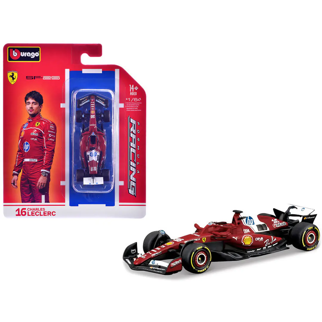 Carro Colección  Ferrari F1 Fs-25 1/64 1