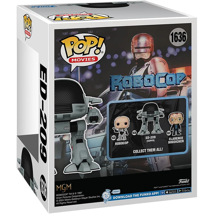 Figura Colección  Funko Robocop Ed-209 3