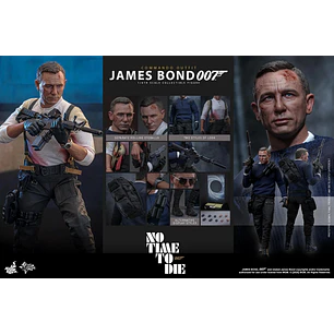  Figura de acción a escala 1/6 de James Bond (Traje de comando) - Sin tiempo para morir de Hot Toys Collectibles