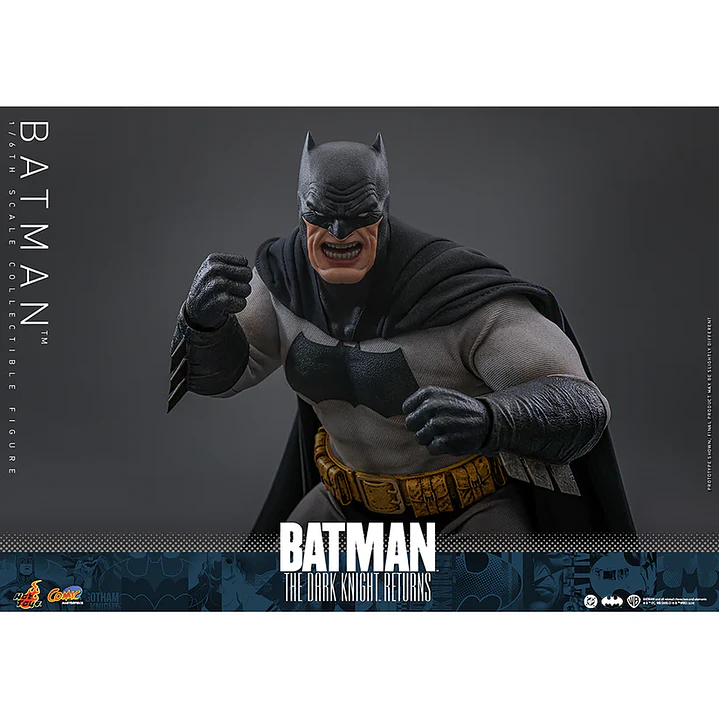 Figura Colección   BATMAN: THE DARK KNIGHT RETURNS Batman Sixth Scale Figure by Hot Toys 4