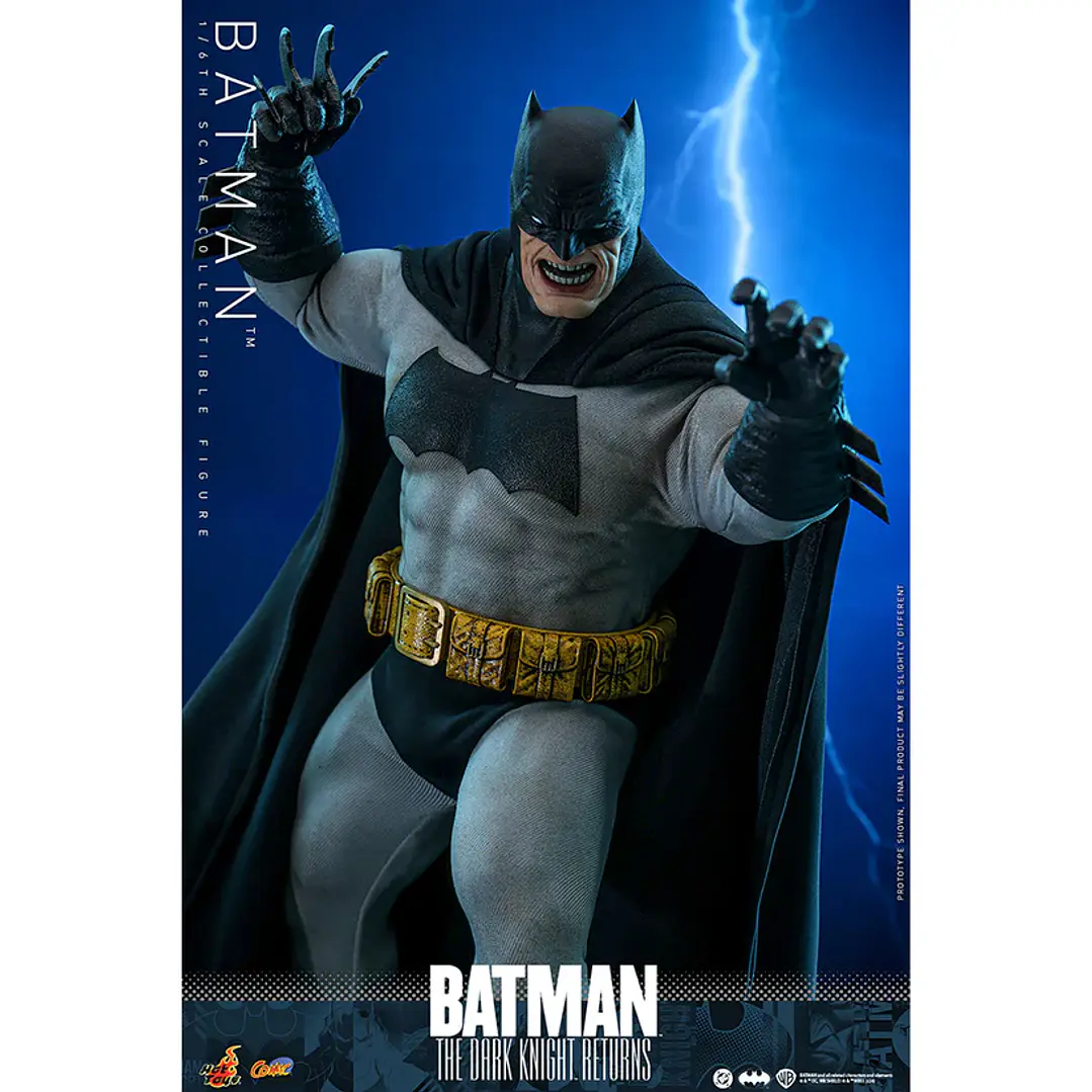 Figura Colección   BATMAN: THE DARK KNIGHT RETURNS Batman Sixth Scale Figure by Hot Toys 6
