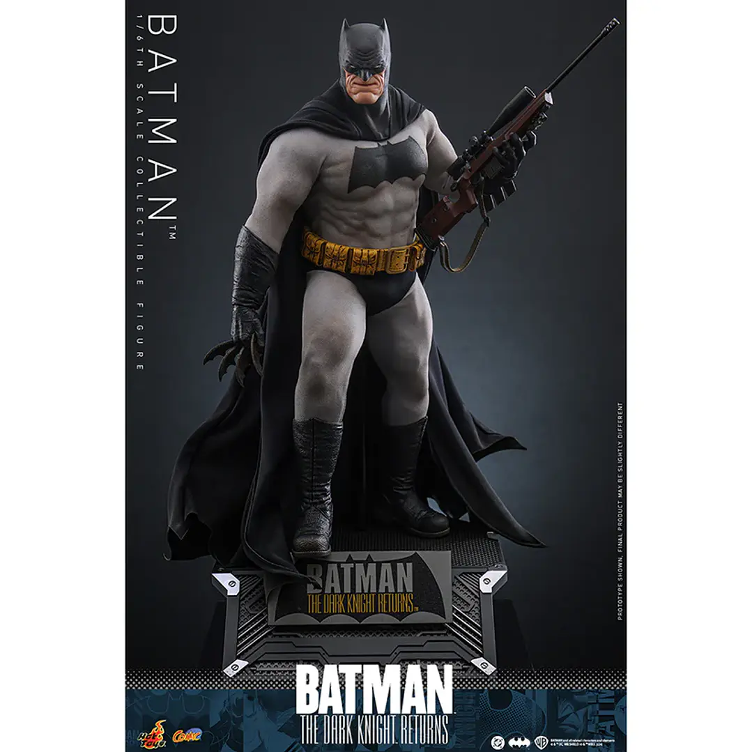 Figura Colección   BATMAN: THE DARK KNIGHT RETURNS Batman Sixth Scale Figure by Hot Toys 8
