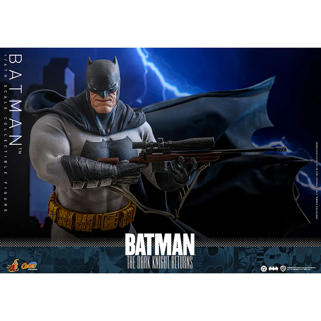 Figura Colección   BATMAN: THE DARK KNIGHT RETURNS Batman Sixth Scale Figure by Hot Toys 9