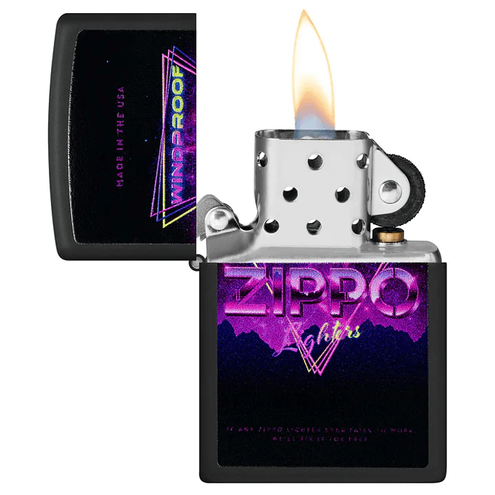  Enc Zipppio Negro Windproof Triangulo 3