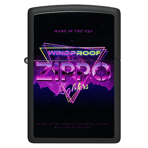  Enc Zipppio Negro Windproof Triangulo