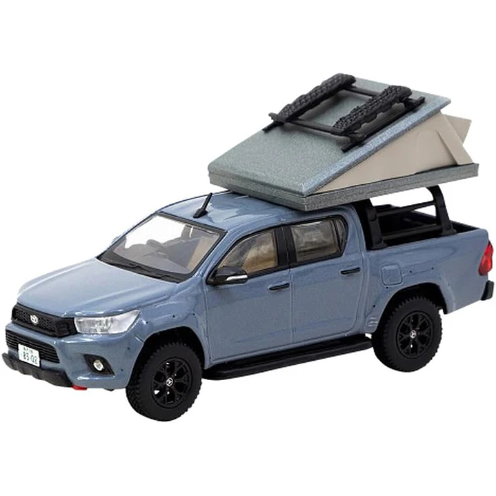 Carro Colección  Toyota Hilux Con Tienda 1/64 1