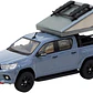 Carro Colección  Toyota Hilux Con Tienda 1/64 - Miniatura 1