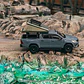 Carro Colección  Toyota Hilux Con Tienda 1/64 - Miniatura 2