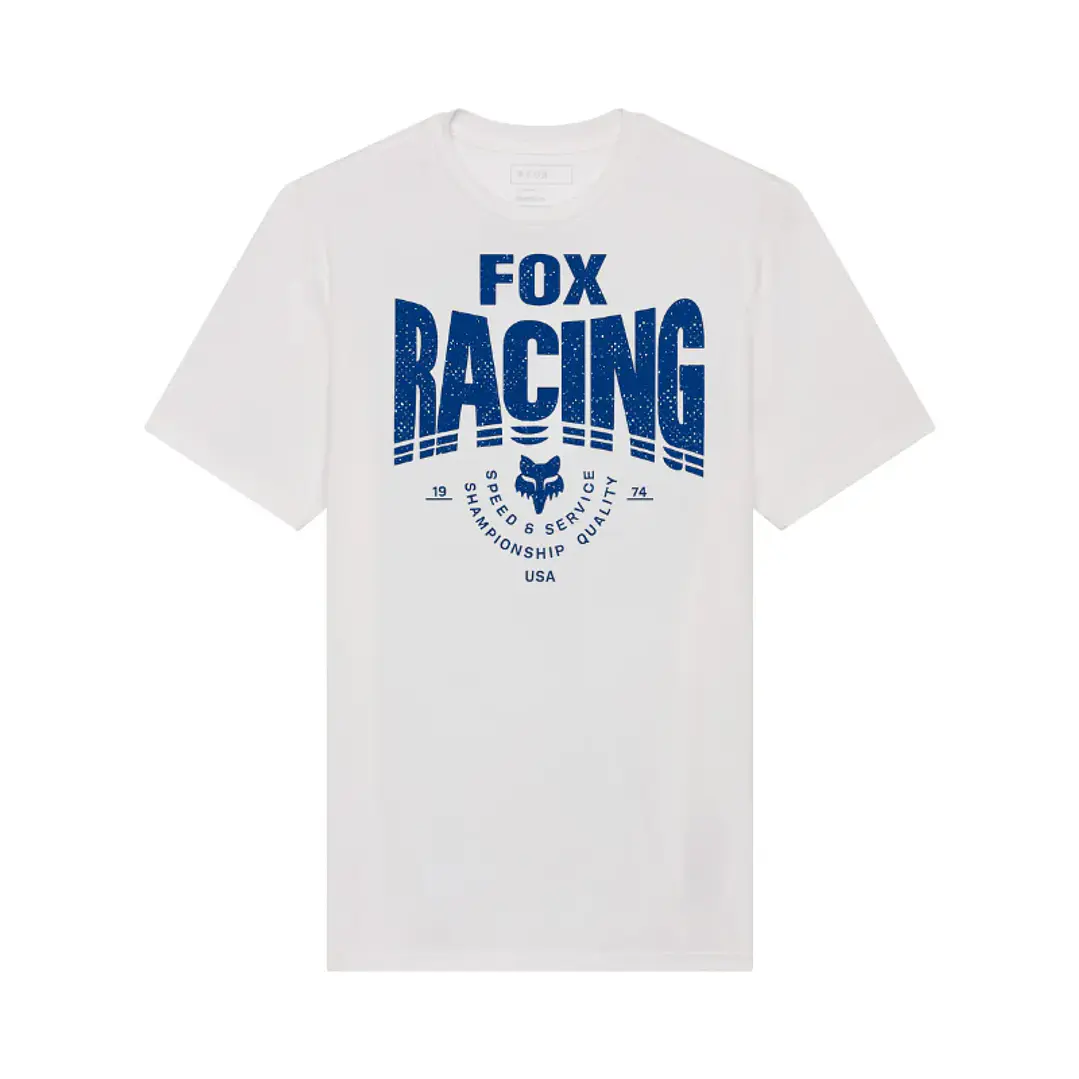  Camiseta Fox Tread Ss Prem Wht/Blue 1