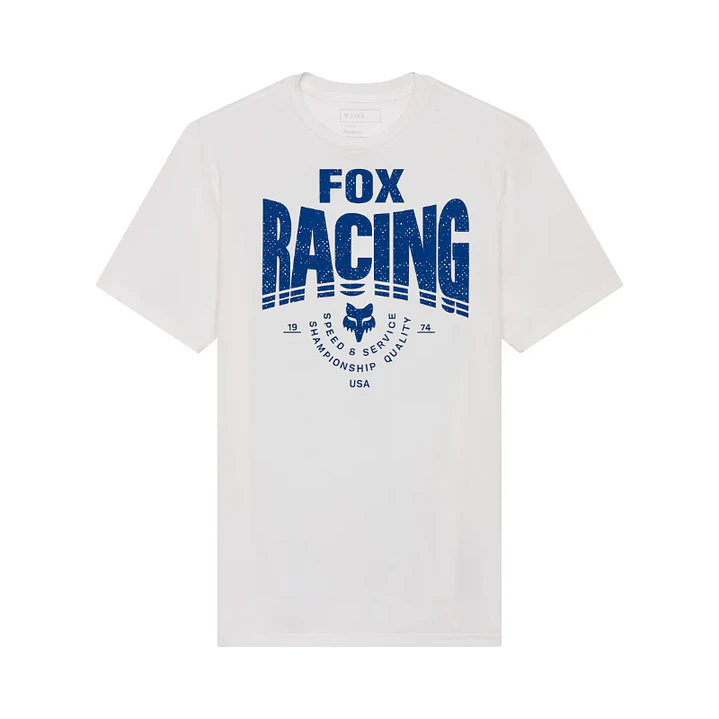  Camiseta Fox Tread Ss Prem Wht/Blue 1
