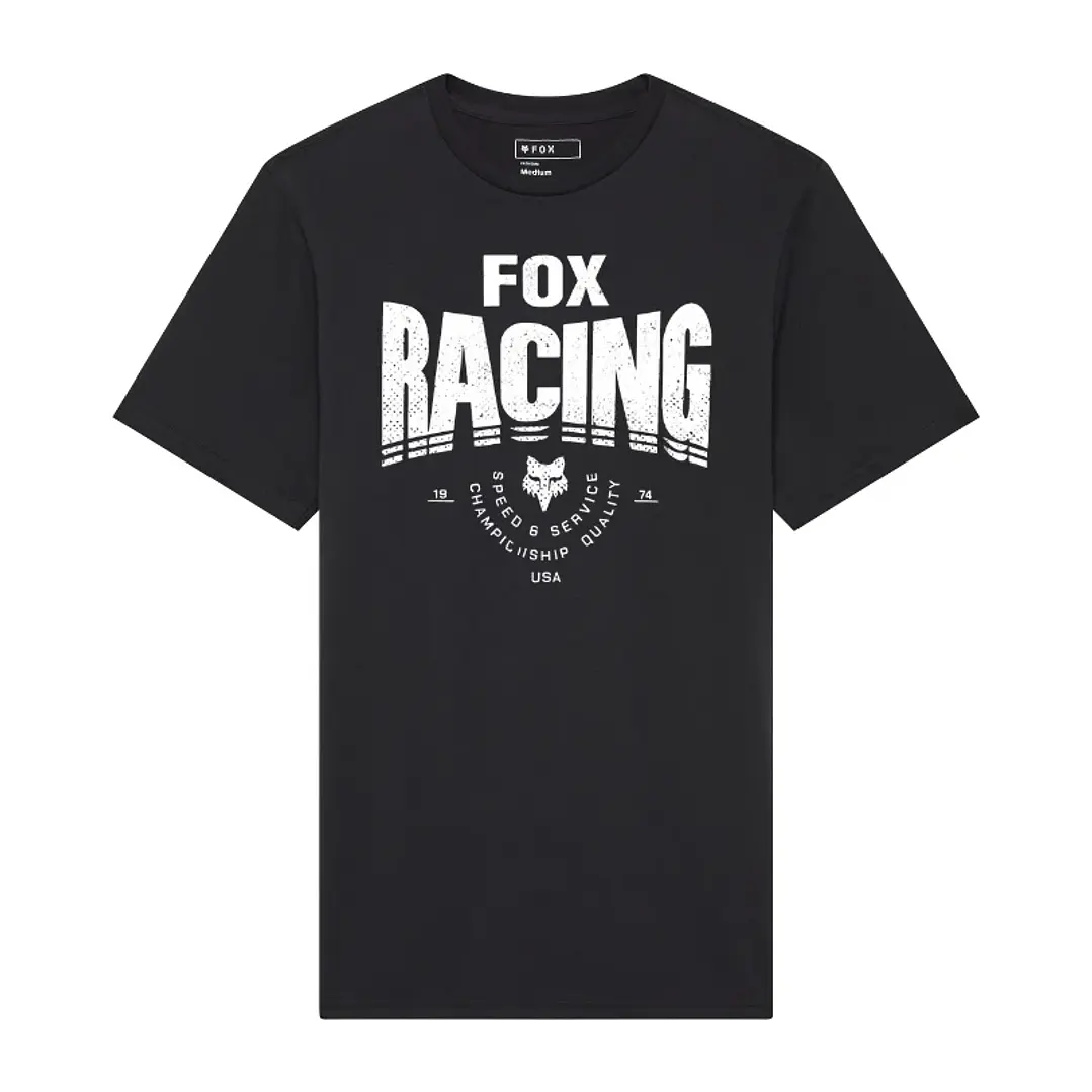  Camiseta Fox Tread Ss Premium [Negra Talla L 1