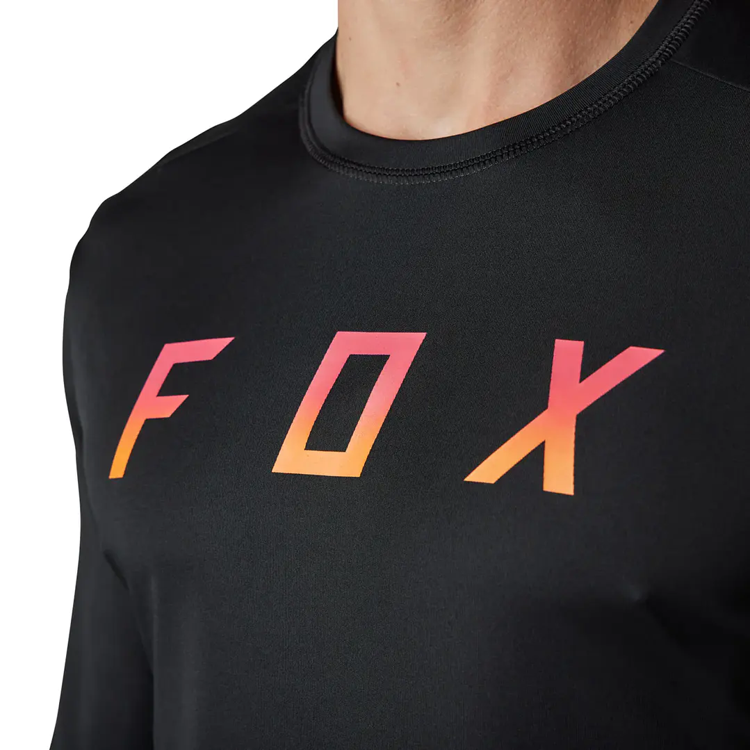  Jersey Fox Ranger Ls Dose Negro L 4