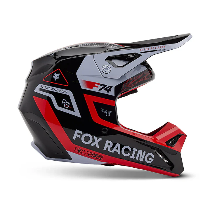  Casco Fox V1 Race Spec Rojo 4