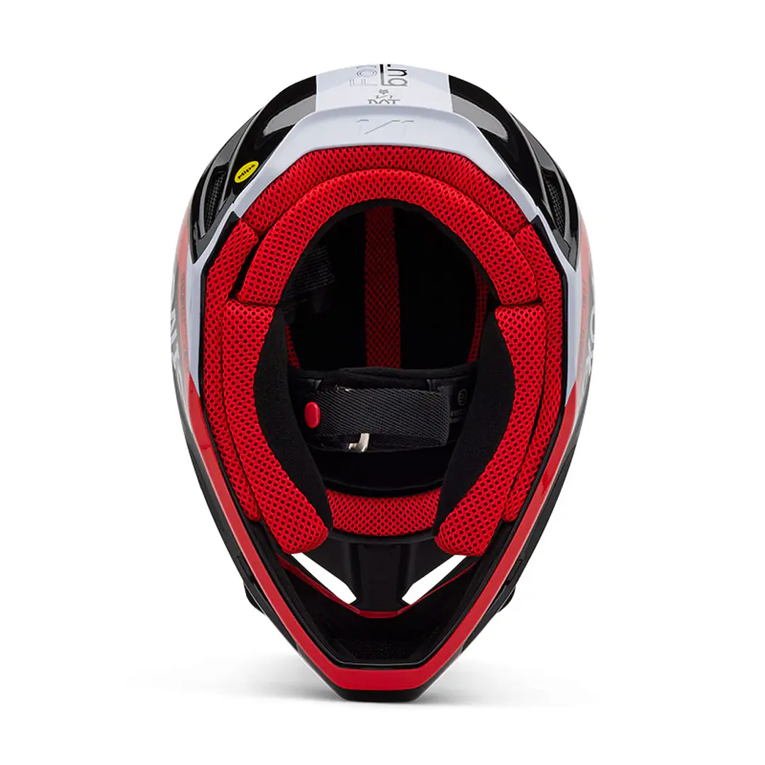  Casco Fox V1 Race Spec Rojo 5