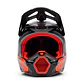  Casco Fox V1 Emotion Naranja Talla M - Miniatura 3