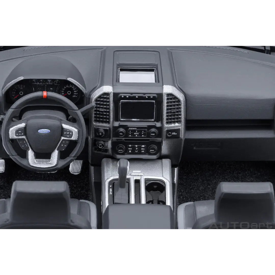Carro Colección  Ford F150 Raptor   2019 Roja 1/18 7