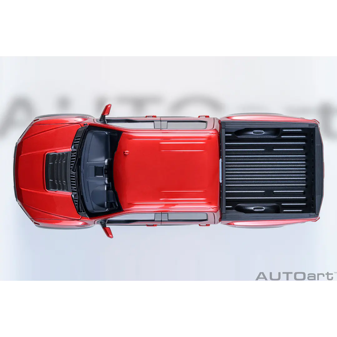 Carro Colección  Ford F150 Raptor   2019 Roja 1/18 4