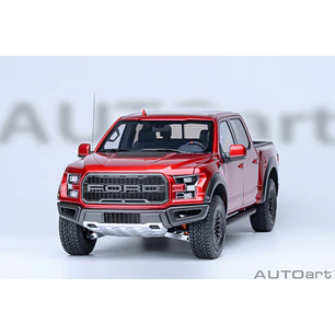 Carro Colección  Ford F150 Raptor   2019 Roja 1/18
