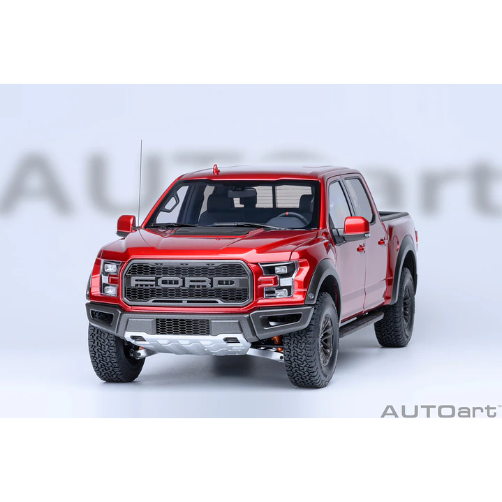 Carro Colección  Ford F150 Raptor   2019 Roja 1/18 1