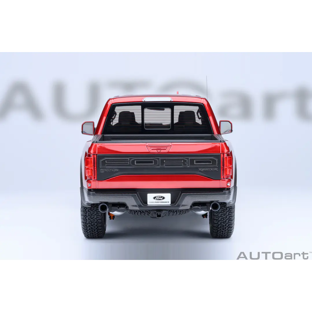 Carro Colección  Ford F150 Raptor   2019 Roja 1/18 9