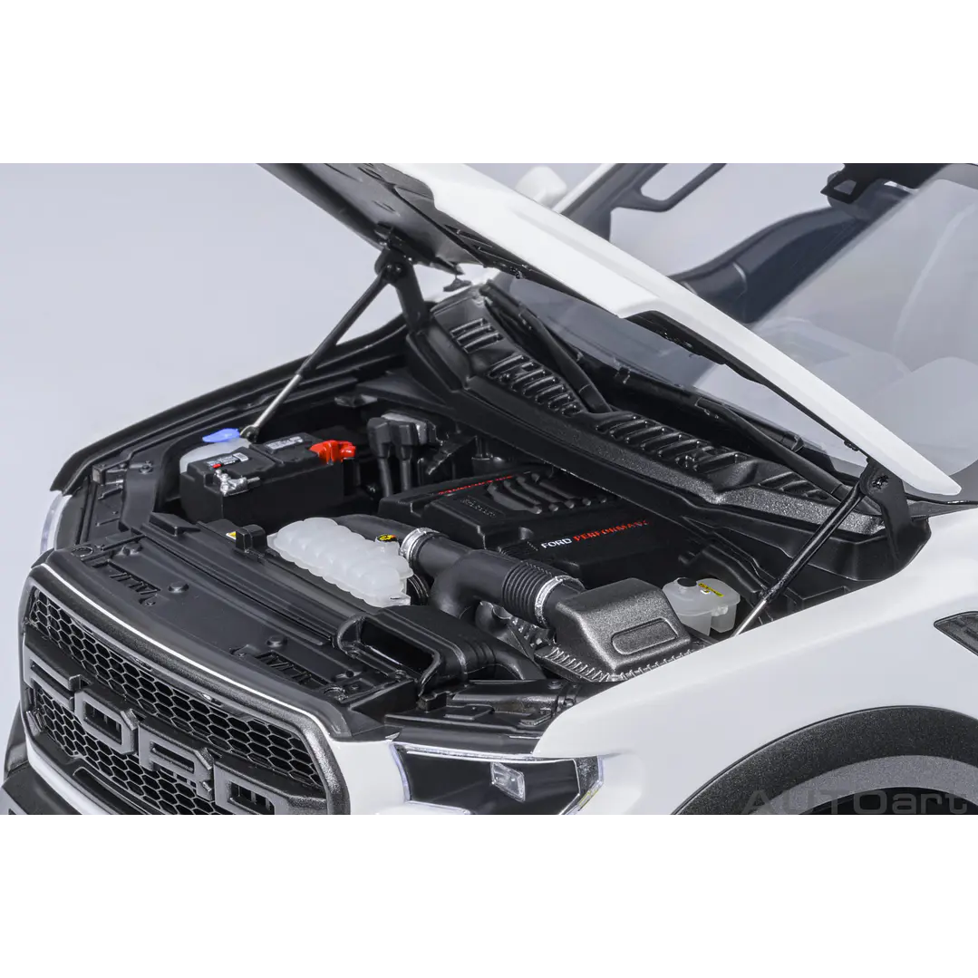 Carro Colección  Ford F150 Raptor 2019 Blanca1/18 9
