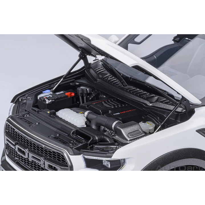 Carro Colección  Ford F150 Raptor 2019 Blanca1/18 9