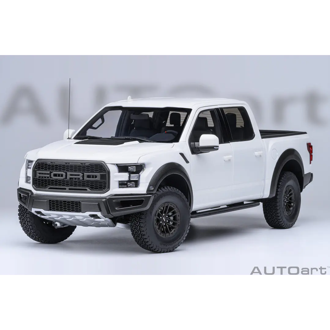 Carro Colección  Ford F150 Raptor 2019 Blanca1/18 2