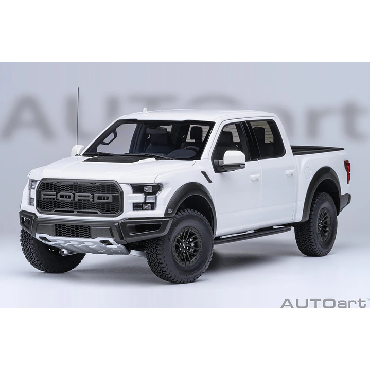 Carro Colección  Ford F150 Raptor 2019 Blanca1/18 2